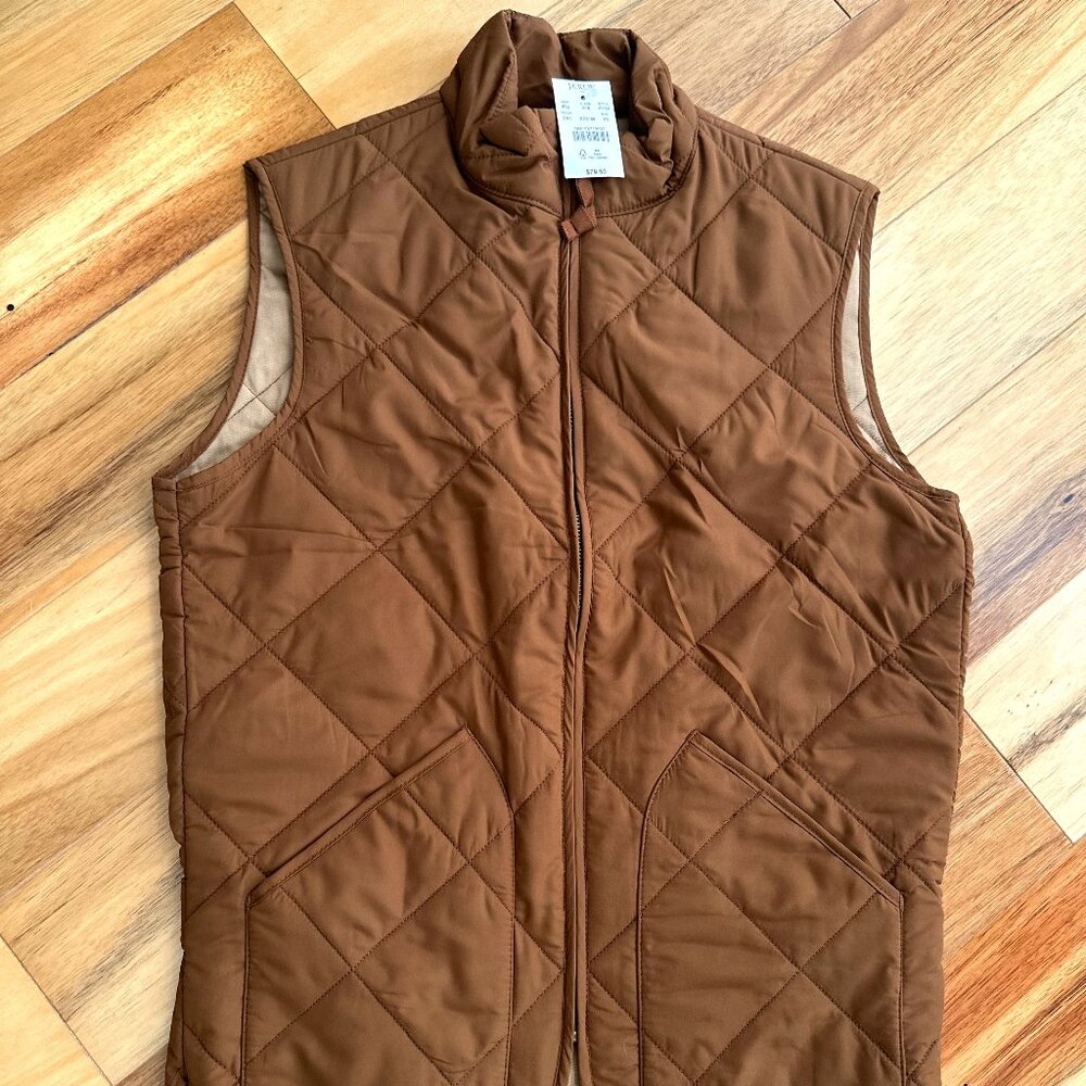 J.Crew Men's Quilted Vest XS